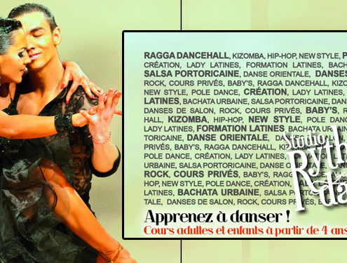 Apprendre à danser au studio rythmn dance à Sausheim