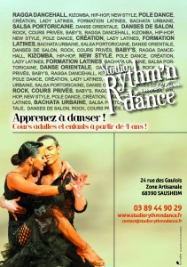 Apprendre à danser - Studio rythm'n dance à Sausheim