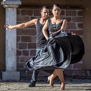 Tiffanie et Julien - Couple de danse en compétition du studio rythm'n Dance